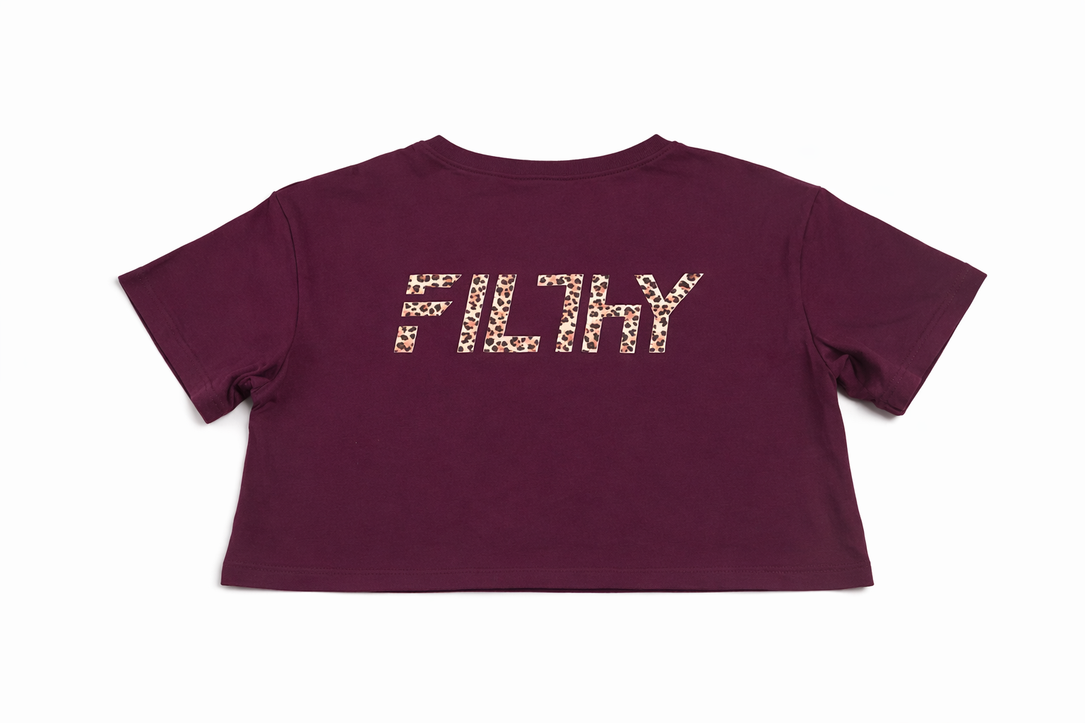 Filthy Animal Short Sleeve Cropped Boxy Tee - Limited Edition