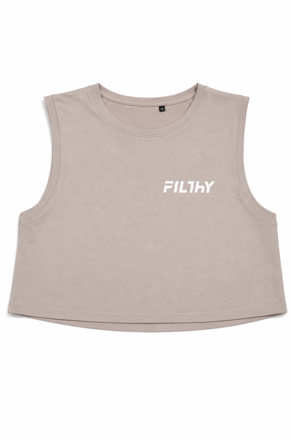 Cap Sleeve Boxy Cropped Vest