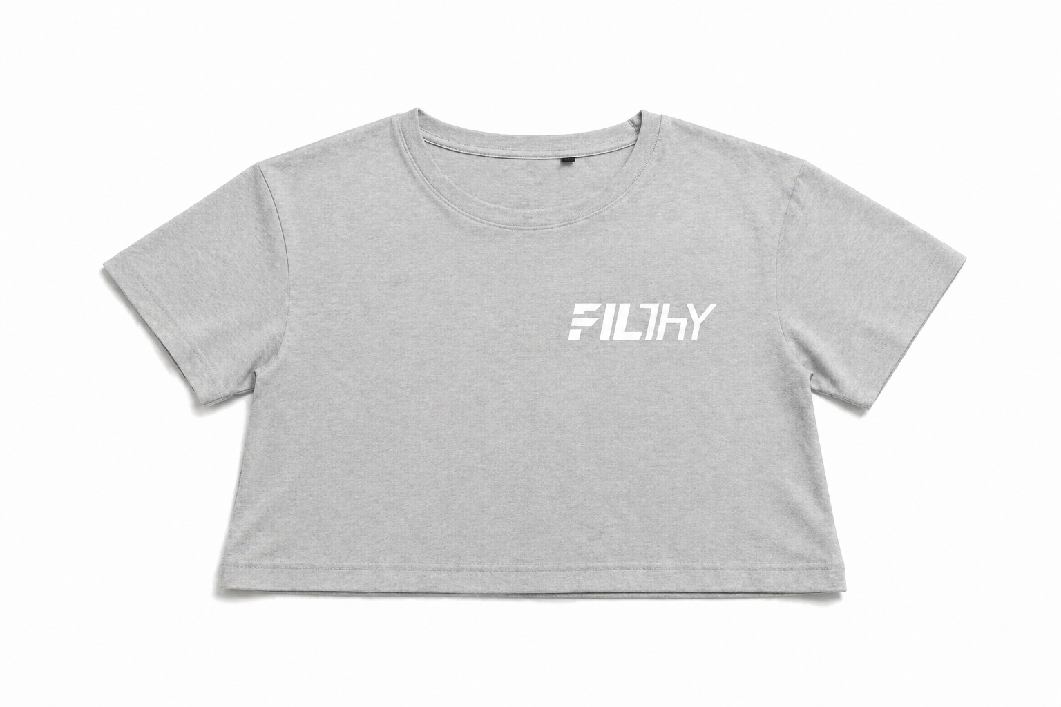 Short sleeve cropped boxy tee