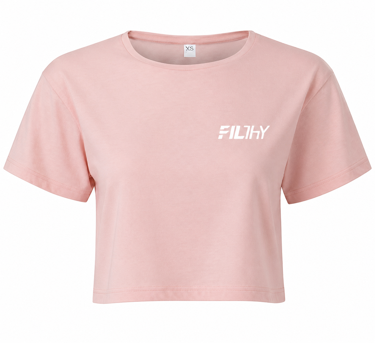 Short sleeve cropped boxy tee