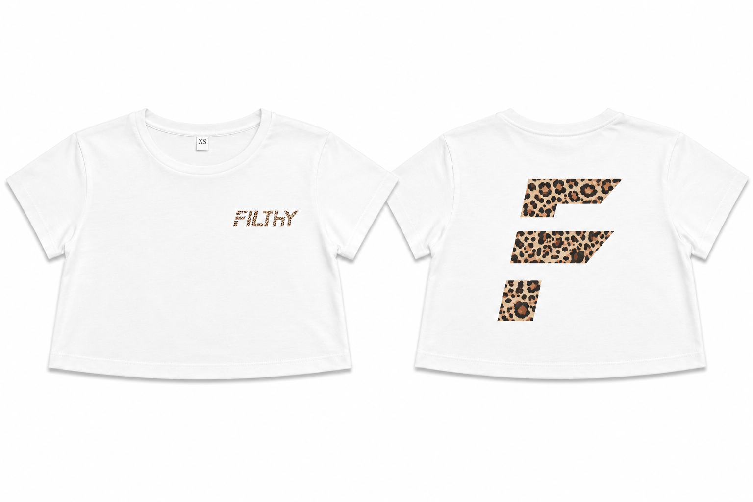 Filthy Animal Short Sleeve Cropped Boxy Tee - Limited Edition
