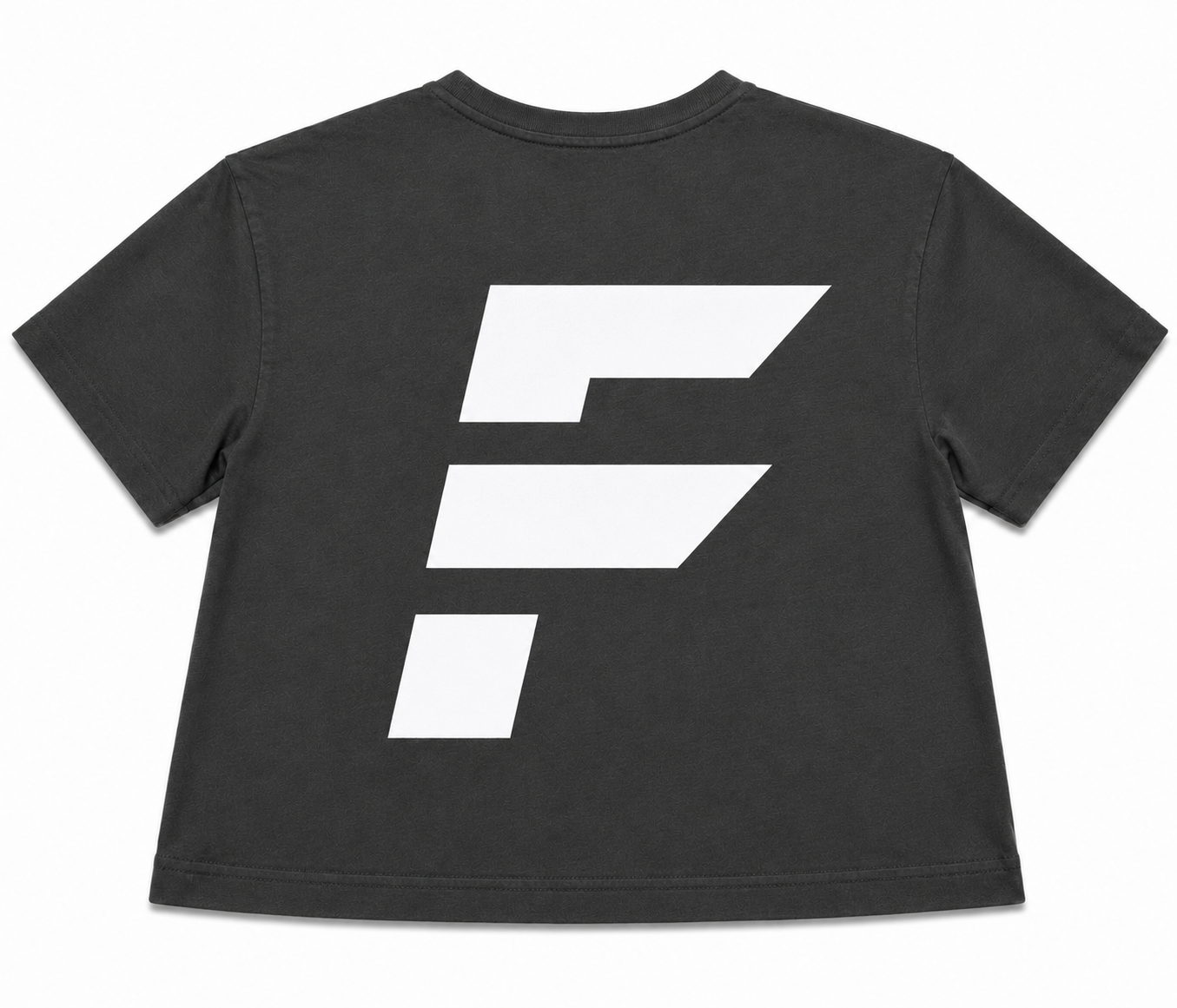 Short sleeve cropped boxy tee