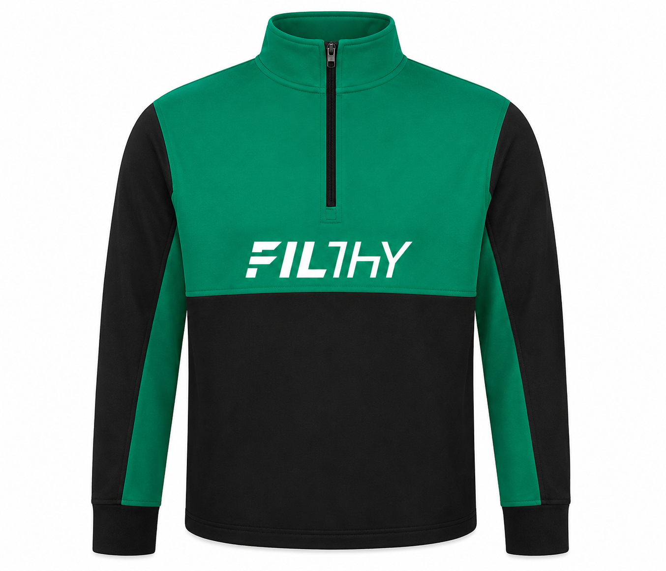 1/4 zip track top