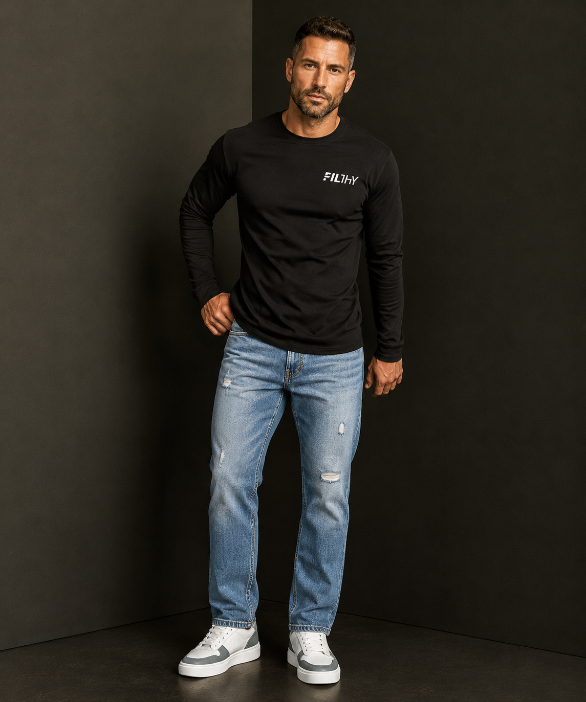 Long Sleeve Fitted Tee