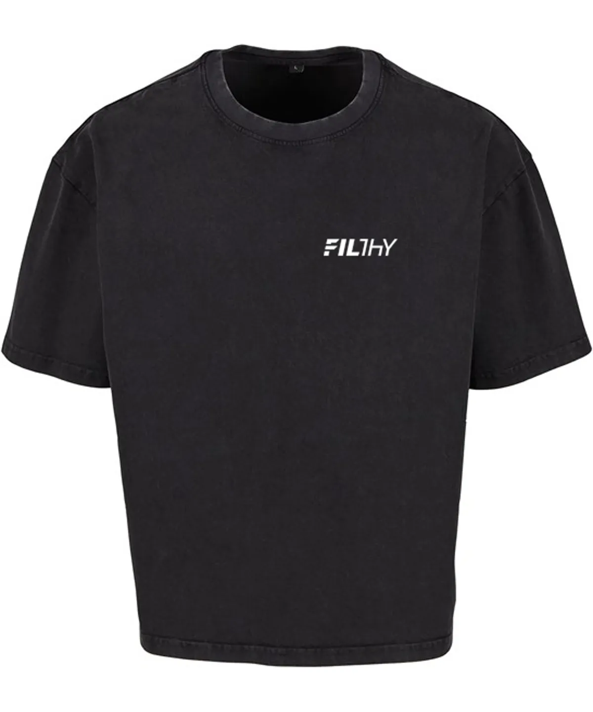 Vintage Cropped Heavy Oversize Tee