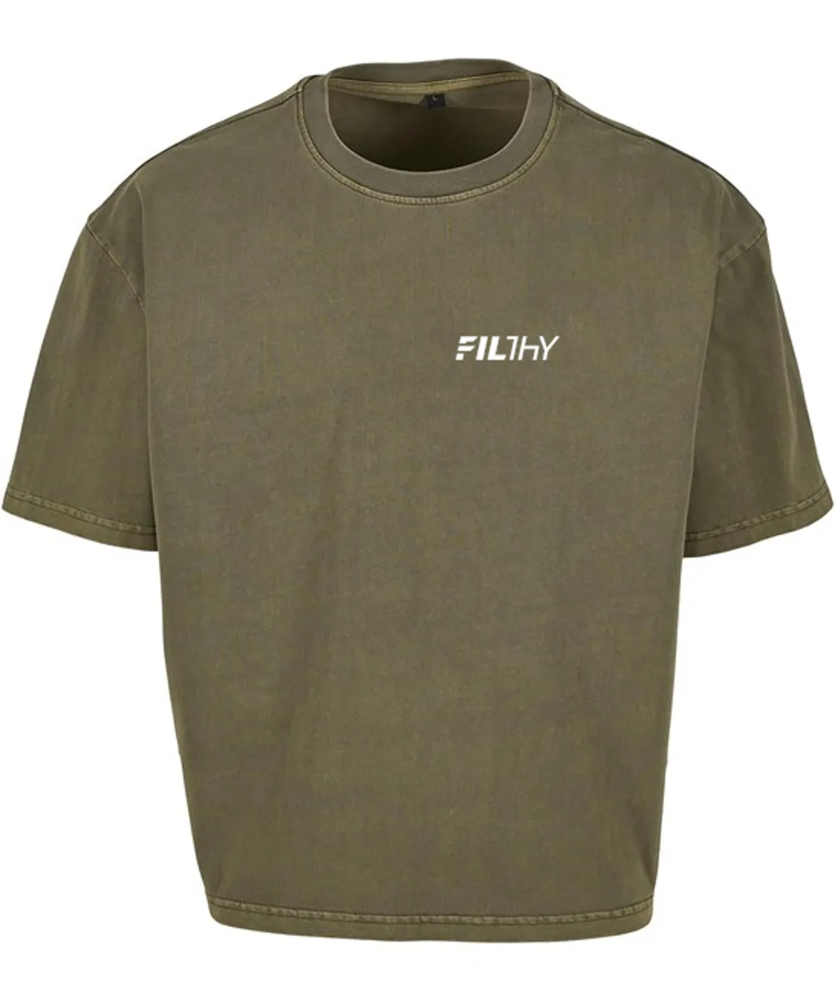 Vintage Cropped Heavy Oversize Tee