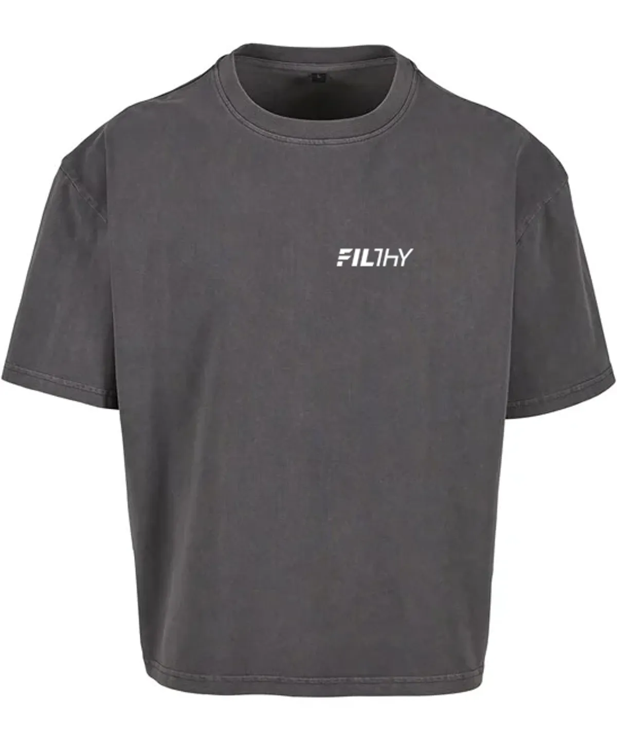 Vintage Cropped Heavy Oversize Tee