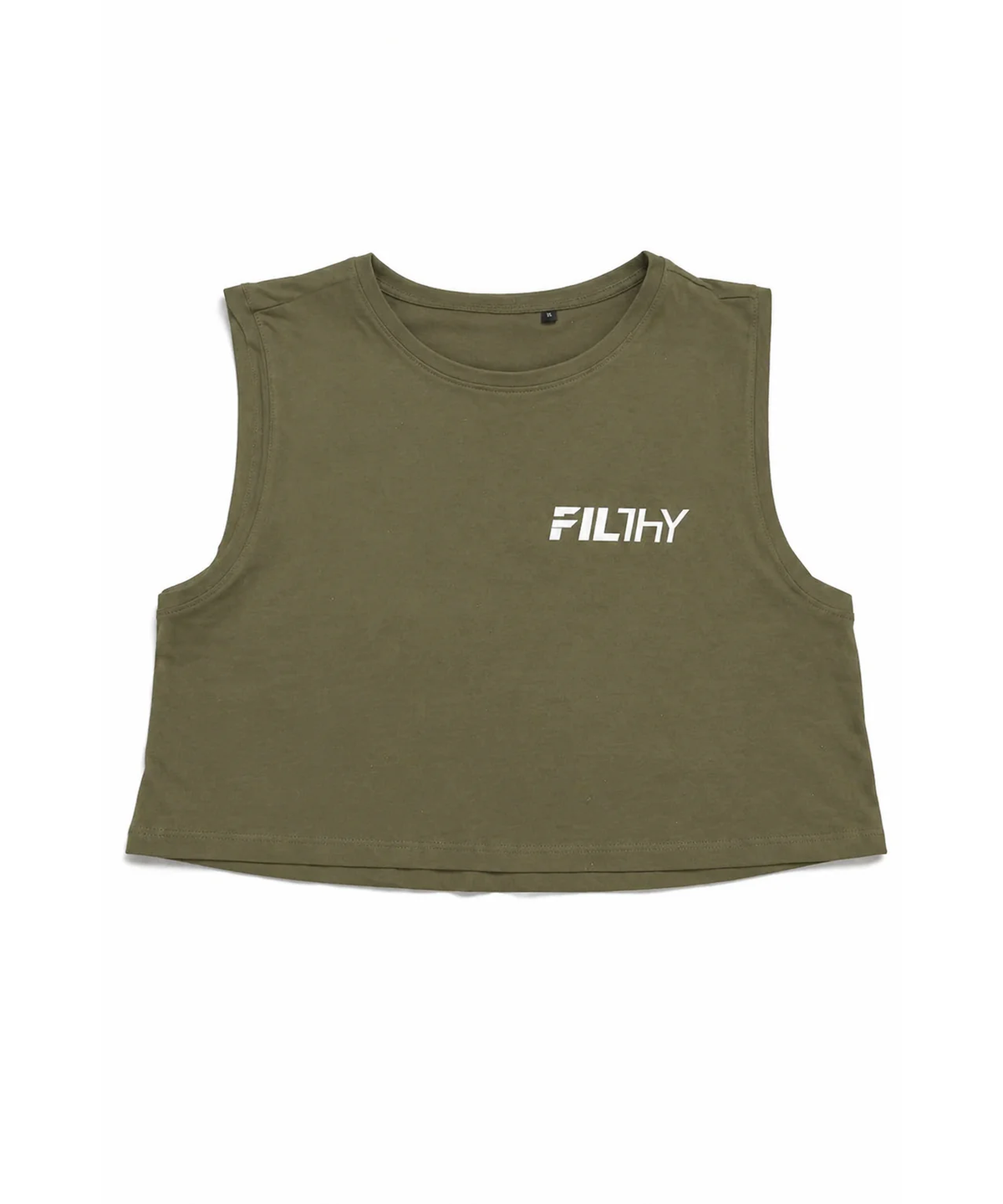 Cap Sleeve Boxy Cropped Vest